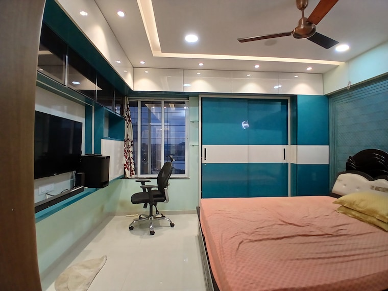 Master Bedroom, kohinoor-zen-estate 3 Bedroom 1060 Sq.Ft. Apartment In Kharadi Pune 9291668