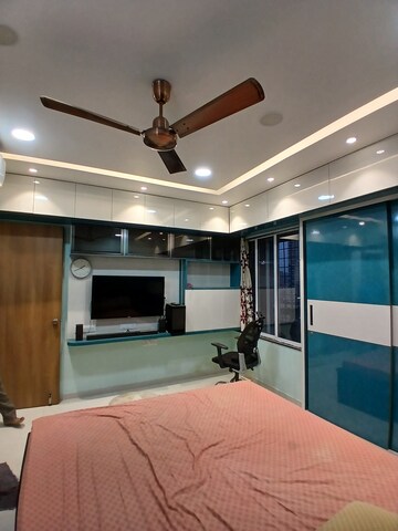 Staircase in 3 BHK Apartment at Kohinoor Zen Estate, Kharadi – for Rent