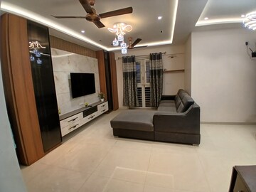 Living Room in 3 BHK Apartment at Kohinoor Zen Estate, Kharadi – for Rent