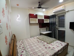 Bedroom in 3 BHK Apartment at Kohinoor Zen Estate, Kharadi – for Rent