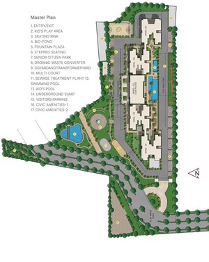 2 BHK Apartment For Sale in Sobha Brooklyn Towers Town Park, Hosur Road