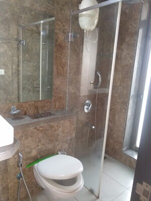 Bathroom in 2 BHK Apartment at LnT Veridian, Powai – for Rent