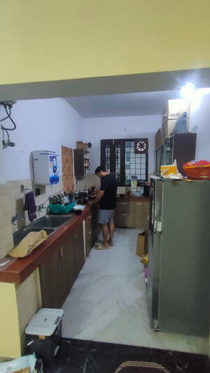 Kitchen in 3 BHK Builder Floor at White Pearl Residency, Sector 5 – for Rent