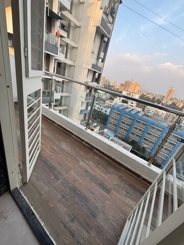 Balcony in 2.5 BHK Apartment at Polite Bhalchandra Vihar, Ravet – for Rent