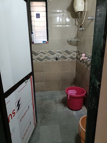 Bathroom in 1 BHK Apartment at Krishna CHS Borivali, Borivali East – for Rent