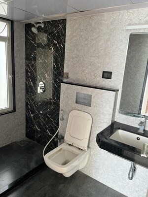 Bathroom in 2 BHK Apartment at Vascon Forest Edge, Kharadi – for Rent