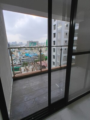 Balcony in 2 BHK Apartment at Unique Youtopia, Kharadi – for Rent