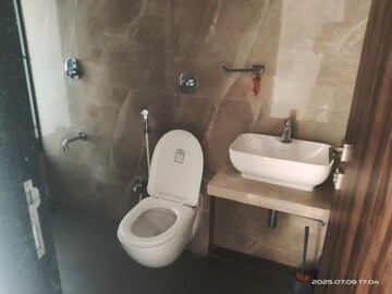 Bathroom in 1 BHK Apartment at Oxford Navrang Crystal, Goregaon West – for Sale