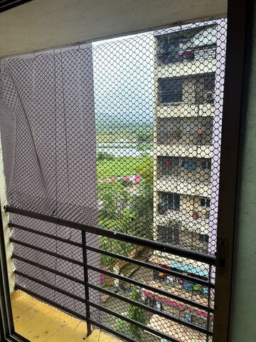 Balcony in 1 BHK Apartment at Rashmi Star City, Naigaon East – for Rent