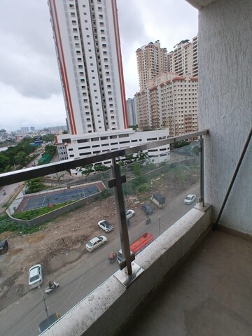 Balcony in 1 BHK Apartment at Duville Riverdale Suites, Kharadi – for Rent