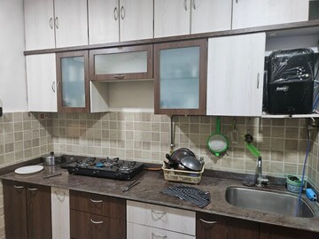 Kitchen in 3 BHK Apartment at Neelkanth Greens, Manpada – for Rent