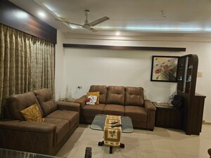 Living Room in 3 BHK Apartment at Neelkanth Greens, Manpada – for Rent