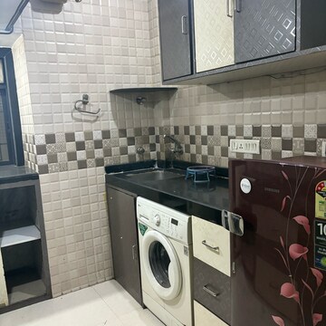 Kitchen in 1 BHK Apartment at Shree Gurudutt CHS, Seawoods Sector 46 – for Rent