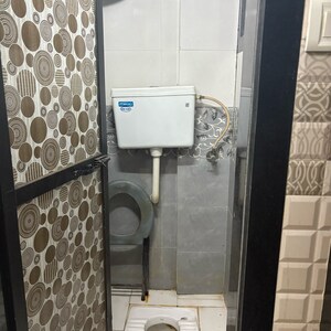 Bathroom in 1 BHK Apartment at Shree Gurudutt CHS, Seawoods Sector 46 – for Rent