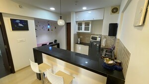 Living Room in 1 BHK Apartment at Lodha Belmondo, Gahunje – for Rent