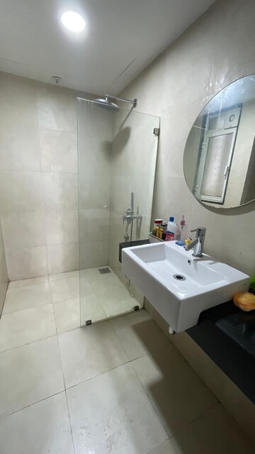 Bathroom in 1 BHK Apartment at Lodha Belmondo, Gahunje – for Rent
