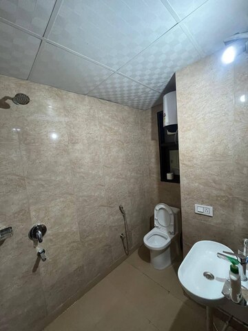 Bathroom in 1 RK Builder Floor at Saket – for Rent