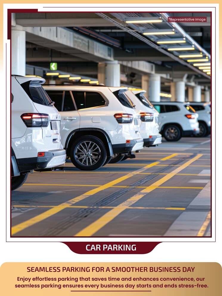  Parking, emperia-c2 Commercial Office Space 820 Sq.Ft. In Turbhe Navi Mumbai 9291782