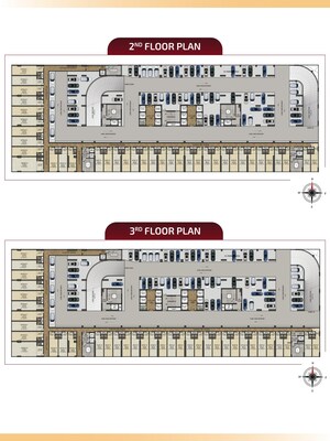 Floor Plan in  Office Space at Emperia C2, Turbhe – for Sale