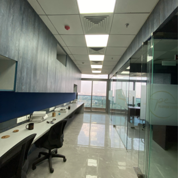 Team Area in  Office Space at Alphathum, Sector 90 – for Rent