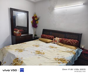 Bedroom in 3.5 BHK Apartment at Techman Moti Residency, Raj Nagar Extension – for Sale