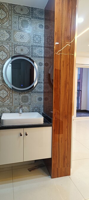 Bathroom in 3 BHK Apartment at Aparna Sarovar Zicon, Nallagandla – for Rent