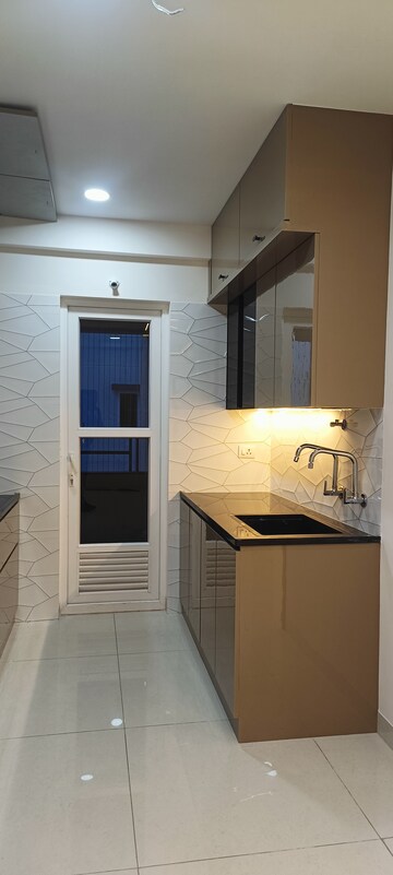 Kitchen in 3 BHK Apartment at Aparna Sarovar Zicon, Nallagandla – for Rent