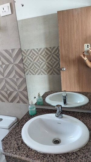 Bathroom in 3 BHK Apartment at ATS Nobility, Sector 4 Greater Noida – for Rent