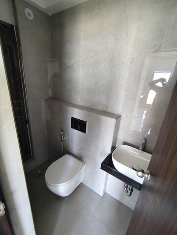 Bathroom in 1 BHK Apartment at Raymond Ten X Habitat, Pokhran Road No Two – for Sale