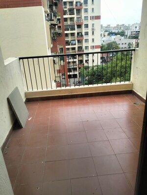Balcony in 2 BHK Apartment at Bramha Avenue, Kondhwa – for Rent