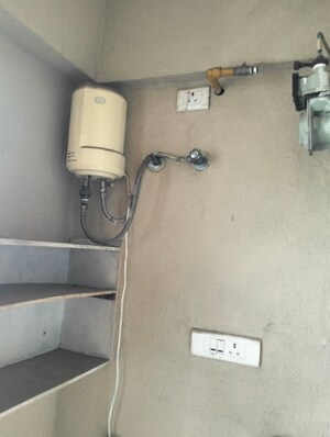 Bathroom in 2 BHK Apartment at Manikchand Malabar, Lulla Nagar – for Rent