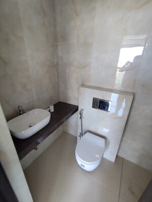 Bathroom in 1 BHK Apartment at Raymond Ten X Habitat, Pokhran Road No Two – for Sale