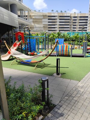 Balcony in 1 BHK Apartment at Raymond Ten X Habitat, Pokhran Road No Two – for Sale