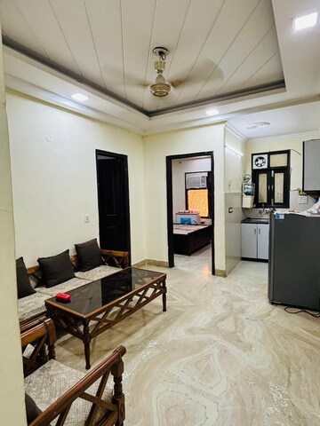 Living Room in 2 BHK Builder Floor at Chattarpur – for Rent