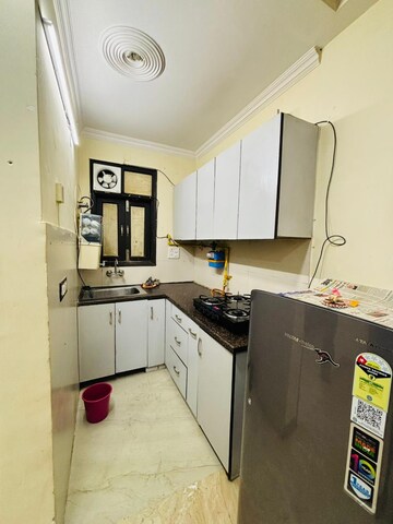 Kitchen in 2 BHK Builder Floor at Chattarpur – for Rent