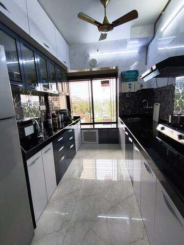 Kitchen in 2 BHK Apartment at Vishram Tower, Shree Nagar – for Rent