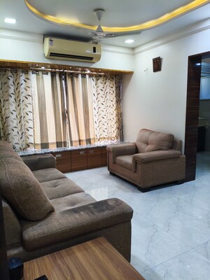 Living Room in 2 BHK Apartment at Vishram Tower, Shree Nagar – for Rent