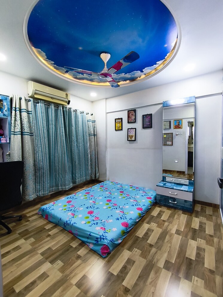 Bedroom, vishram-tower 2 Bedroom 1000 Sq.Ft. Apartment In Shree Nagar Thane 9291877