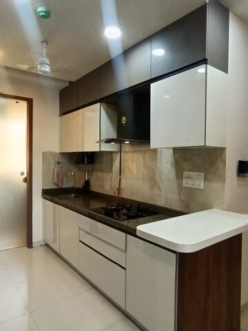Kitchen in 2.5 BHK Apartment at Ganga Platino, Kharadi – for Rent