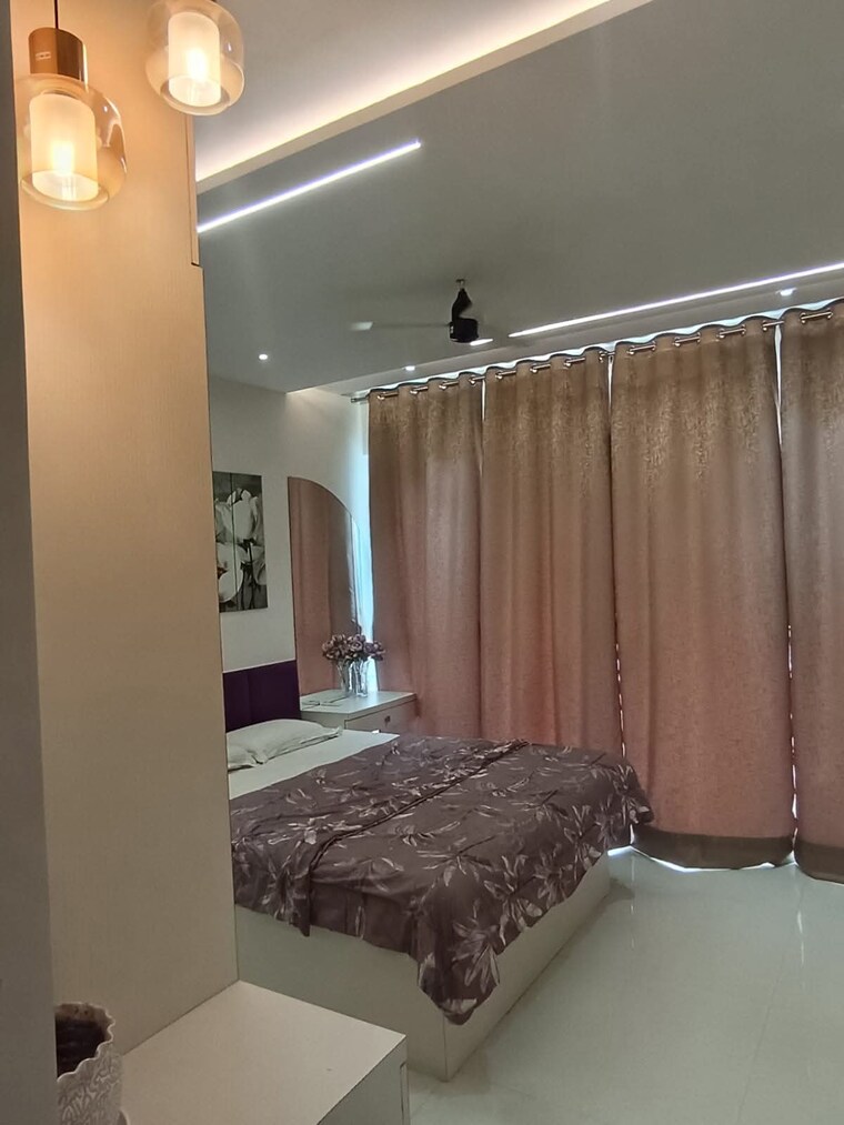 Bedroom, ganga-platino 2.5 Bedroom 1000 Sq.Ft. Apartment In Kharadi Pune 9291880
