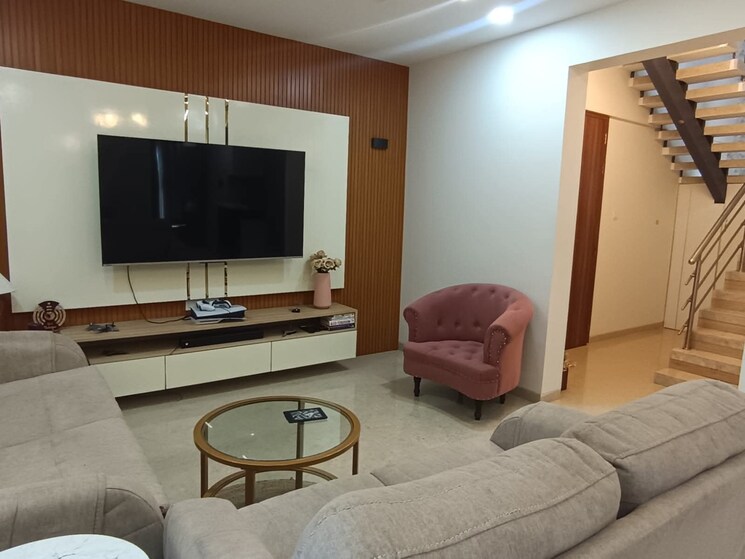 Living Room, ganga-platino 2.5 Bedroom 1000 Sq.Ft. Apartment In Kharadi Pune 9291880