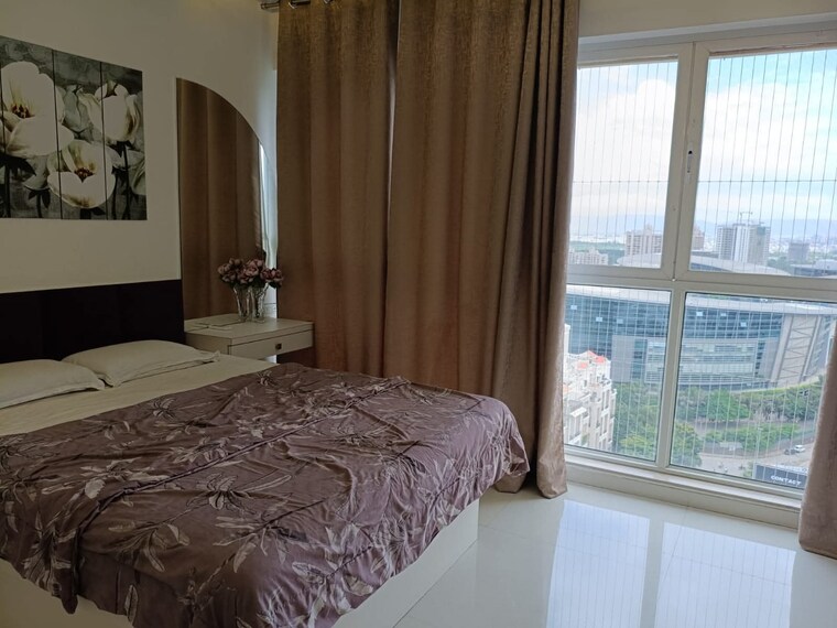 Bedroom, ganga-platino 2.5 Bedroom 1000 Sq.Ft. Apartment In Kharadi Pune 9291880