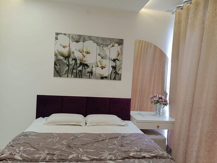 Bedroom, ganga-platino 2.5 Bedroom 1000 Sq.Ft. Apartment In Kharadi Pune 9291880