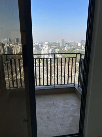 Balcony in 2 BHK Apartment at Amanora Gold Towers, Hadapsar – for Rent