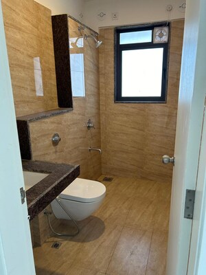 Bathroom in 2 BHK Apartment at Amanora Gold Towers, Hadapsar – for Rent
