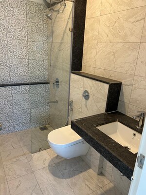 Bathroom in 2 BHK Apartment at Amanora Gold Towers, Hadapsar – for Rent