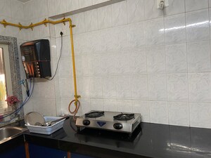 Kitchen in 2 BHK Apartment at Bodakdev – for Rent