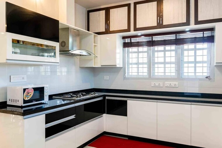 Kitchen, noida extension 2 Bedroom 1050 Sq.Ft. Builder Floor In Noida Extension Greater Noida 9291893