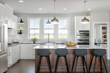 Kitchen in 3 BHK Builder Floor at Sector 104 – for Sale