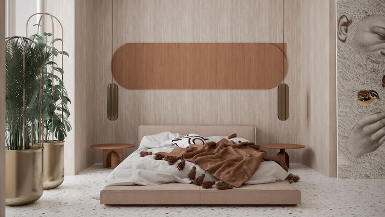 Bedroom, sector 104 3 Bedroom 1560 Sq.Ft. Builder Floor In Sector 104 Noida 9291908